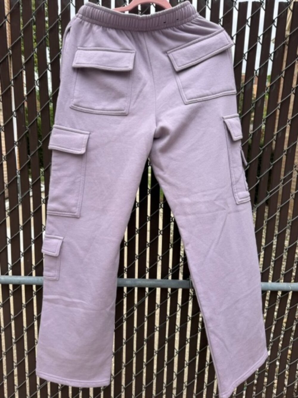 XS Garage Regular Ultrafleece Straight Leg Cargo Sweatpants Comfy Athletic
